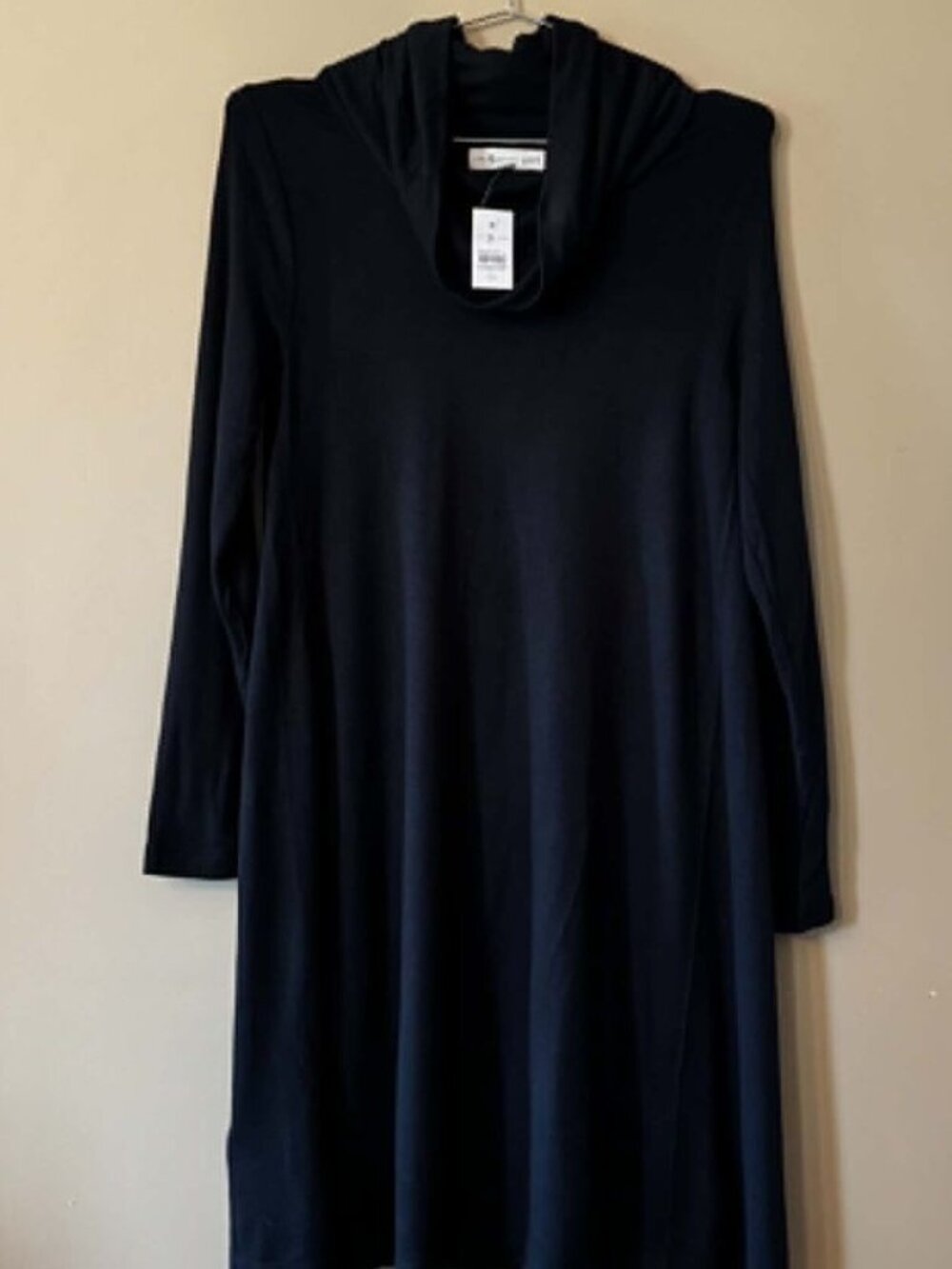 Lou & Grey Black Turtleneck Sweater Dress – XS – NWT